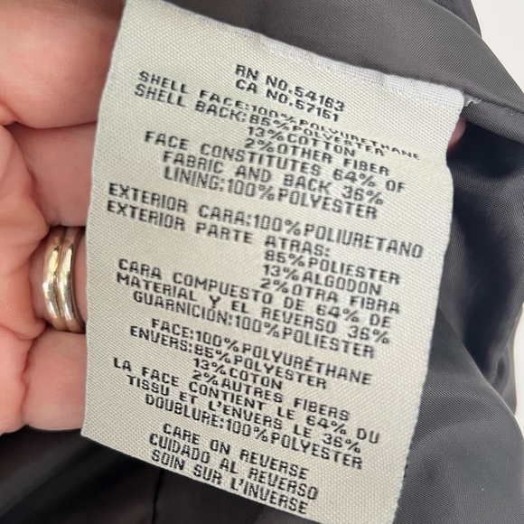 Levi’s Faux Leather Black Moto Jacket Sz L - Picture 5 of 8